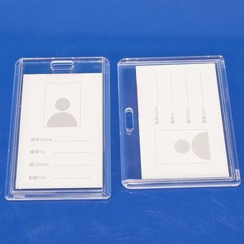 ชองใส่บัตรพลาสติกกันไฟฟ้าสถิต Plastic id card holder1